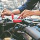 checking the car battery