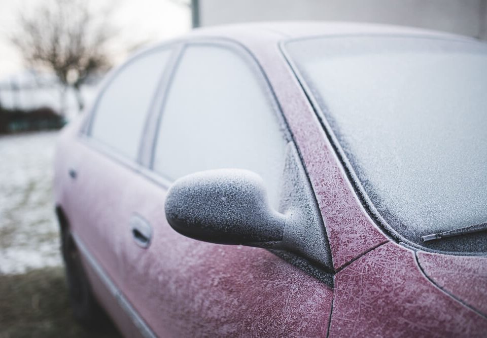 car in the cold